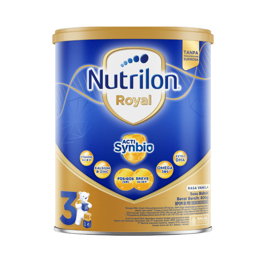 Nutrilon Royal 3 Vanilla Susu Formula 1-3 Tahun 800gram