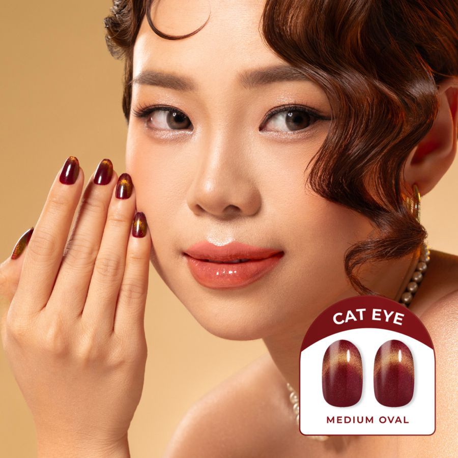 Eze Nails Steal The Show Kuku Palsu Tempel 24pcs