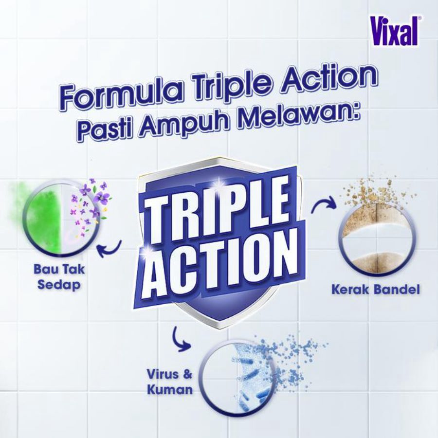 Vixal Ekstra Kuat Pembersih Porselen 360ml