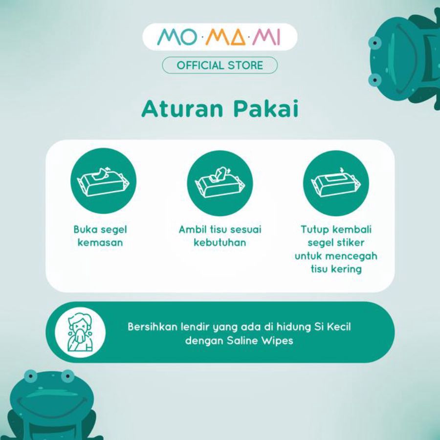 Momami Saline Wet Wipes 30sheets