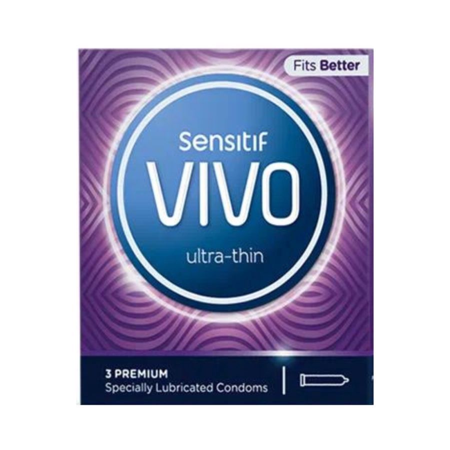 Vivo Ultra Thin Kondom Pria 3sachets