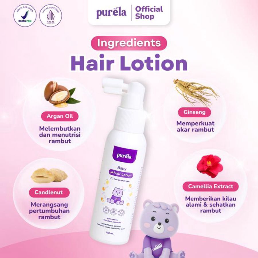 Purela Baby Hair Lotion 100ml