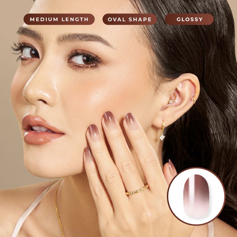 Eze Nails Go Brick Or Go Home (Kuku Palsu Tempel) 1pack