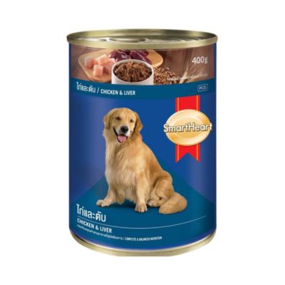 Smartheart Chicken & Liver Makanan Anjing Kaleng
