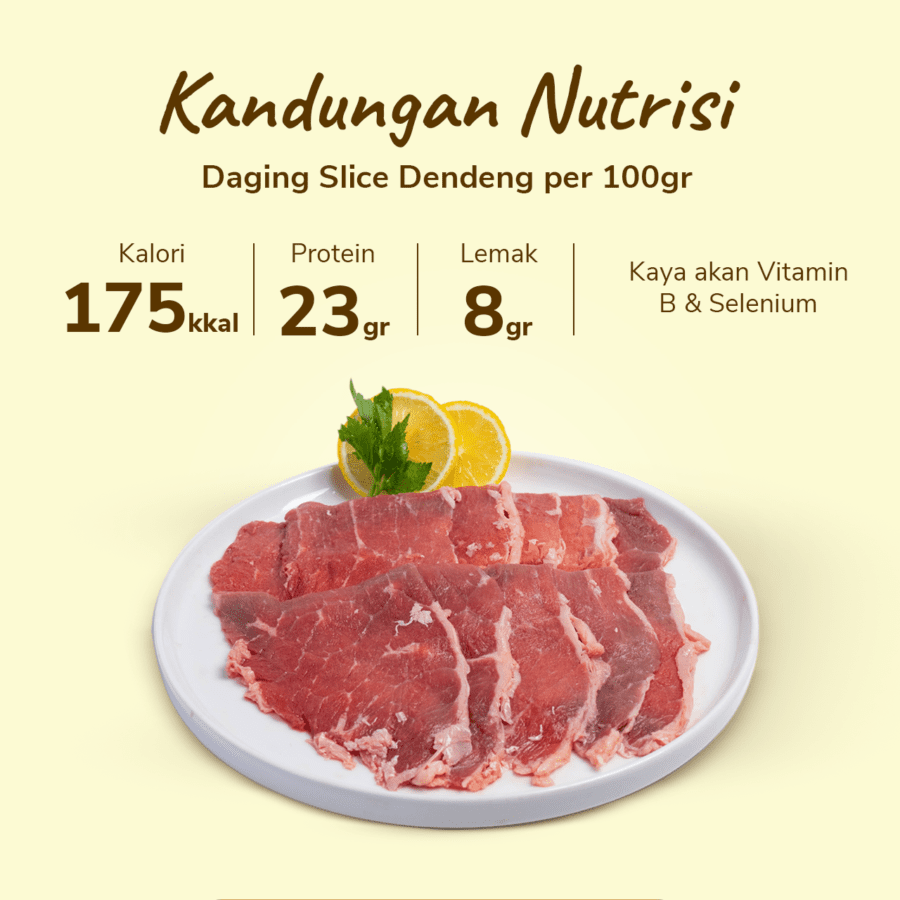Daging Slice Dendeng Import