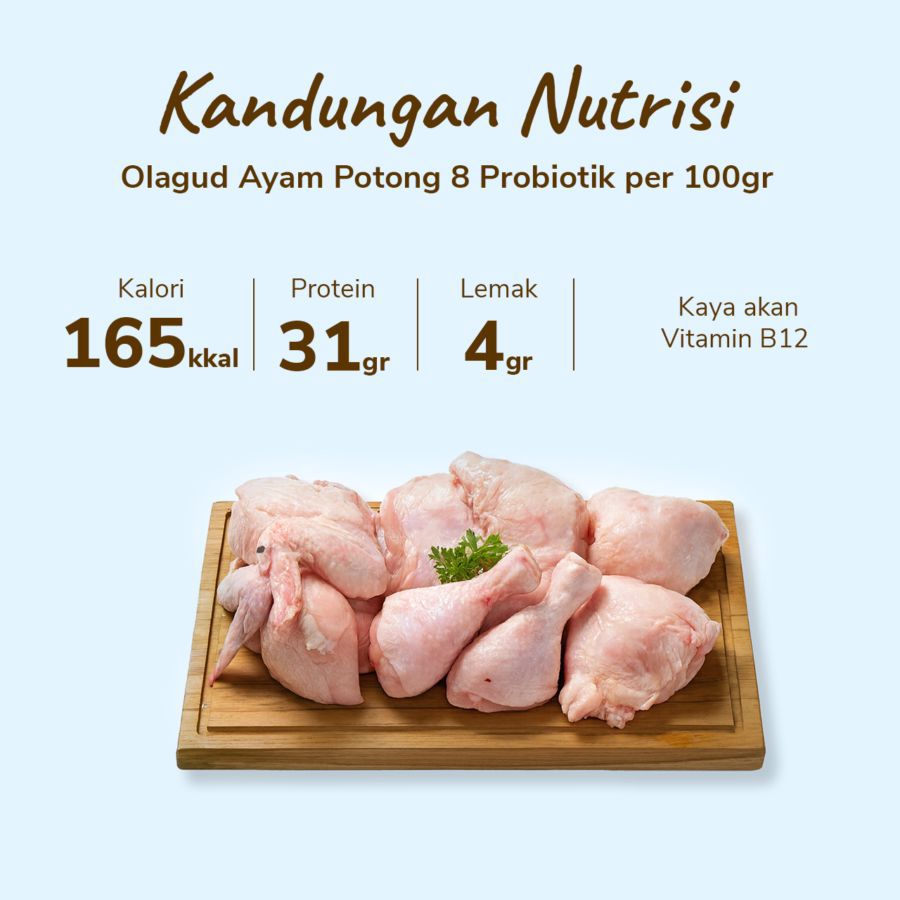 Olagud Ayam Potong 8 Probiotik