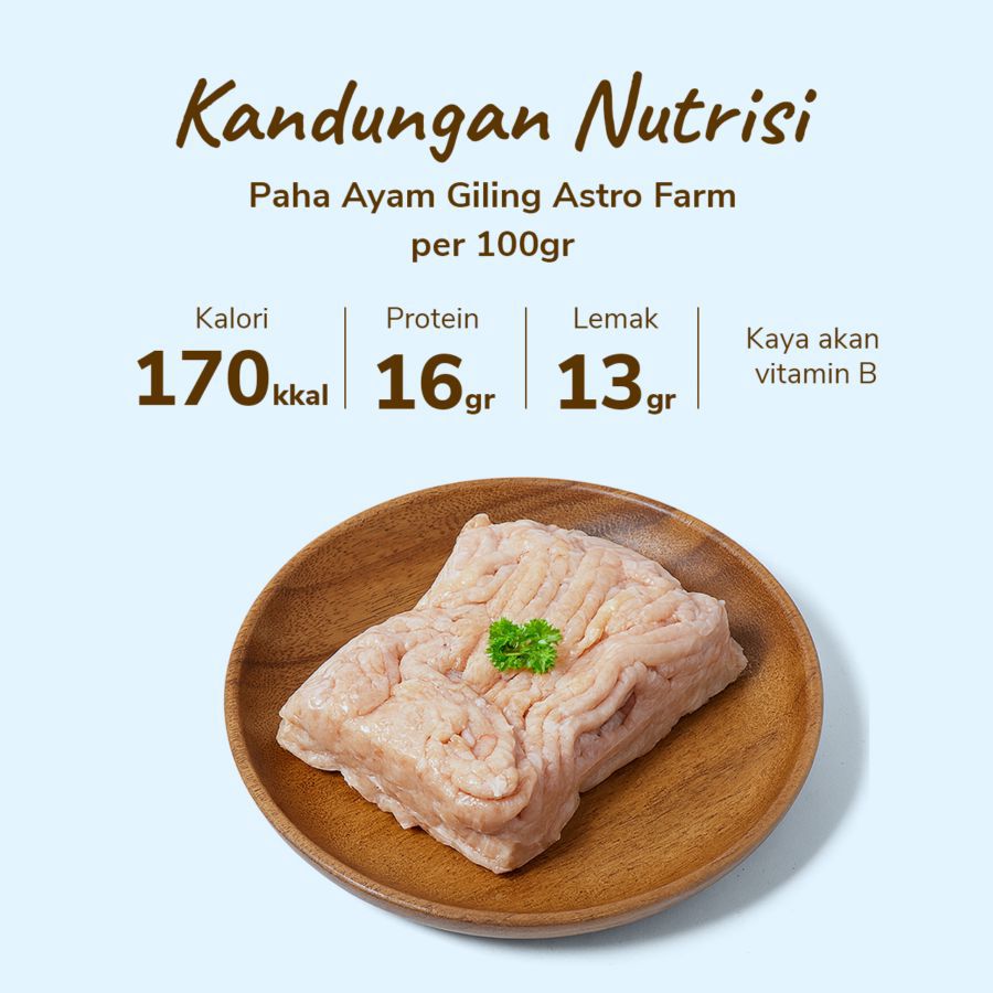Paha Ayam Giling Astro Farm 500gram 1pcs