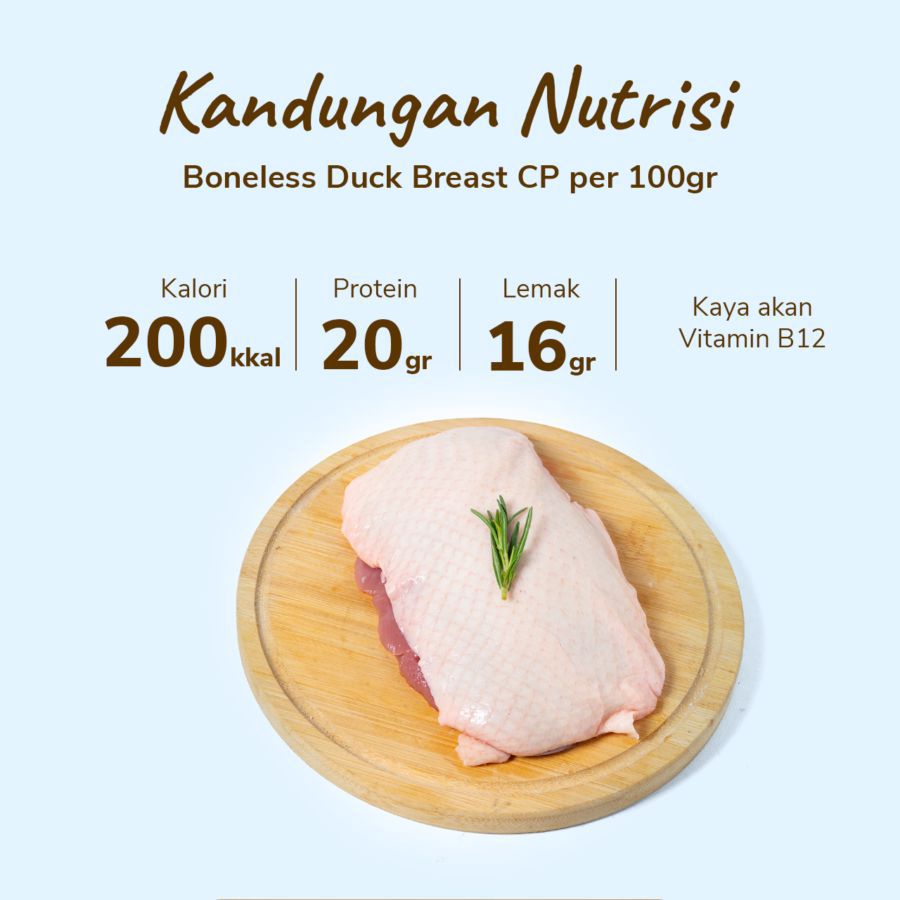 Boneless Duck Breast CP 250-300gram