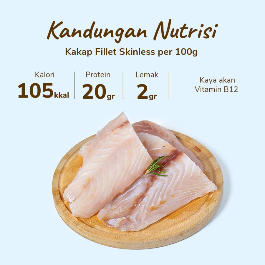 Kakap Fillet Skinless
