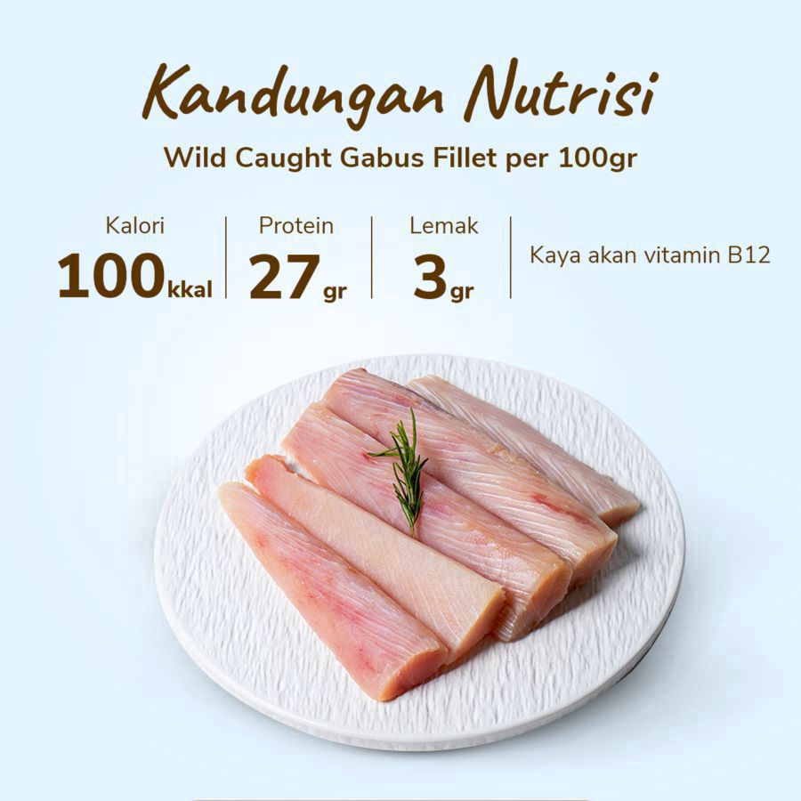 Ikan Gabus Fillet 500gram