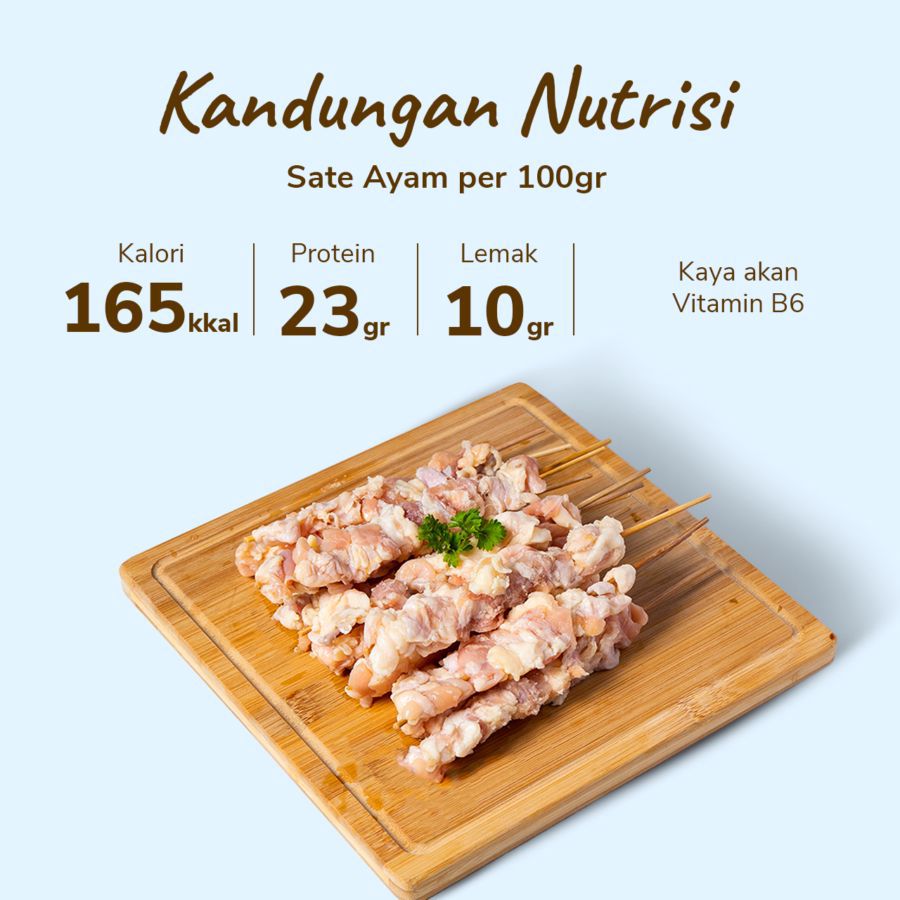 Sate Ayam Astro Farm 450-550gram