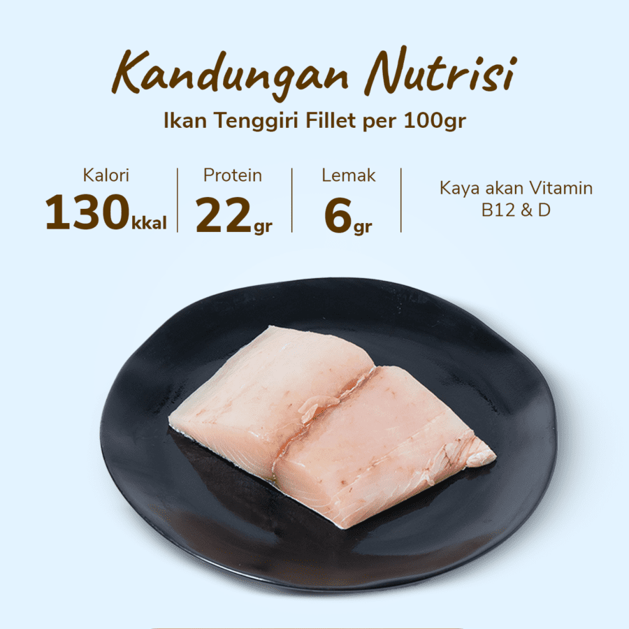 Ikan Tenggiri Fillet 250gram