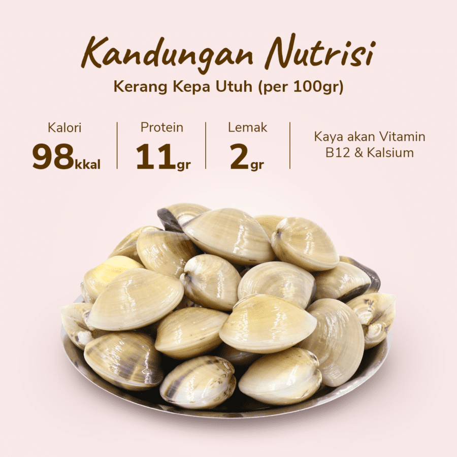 Kerang Kepa Utuh Astro Farm 500gram