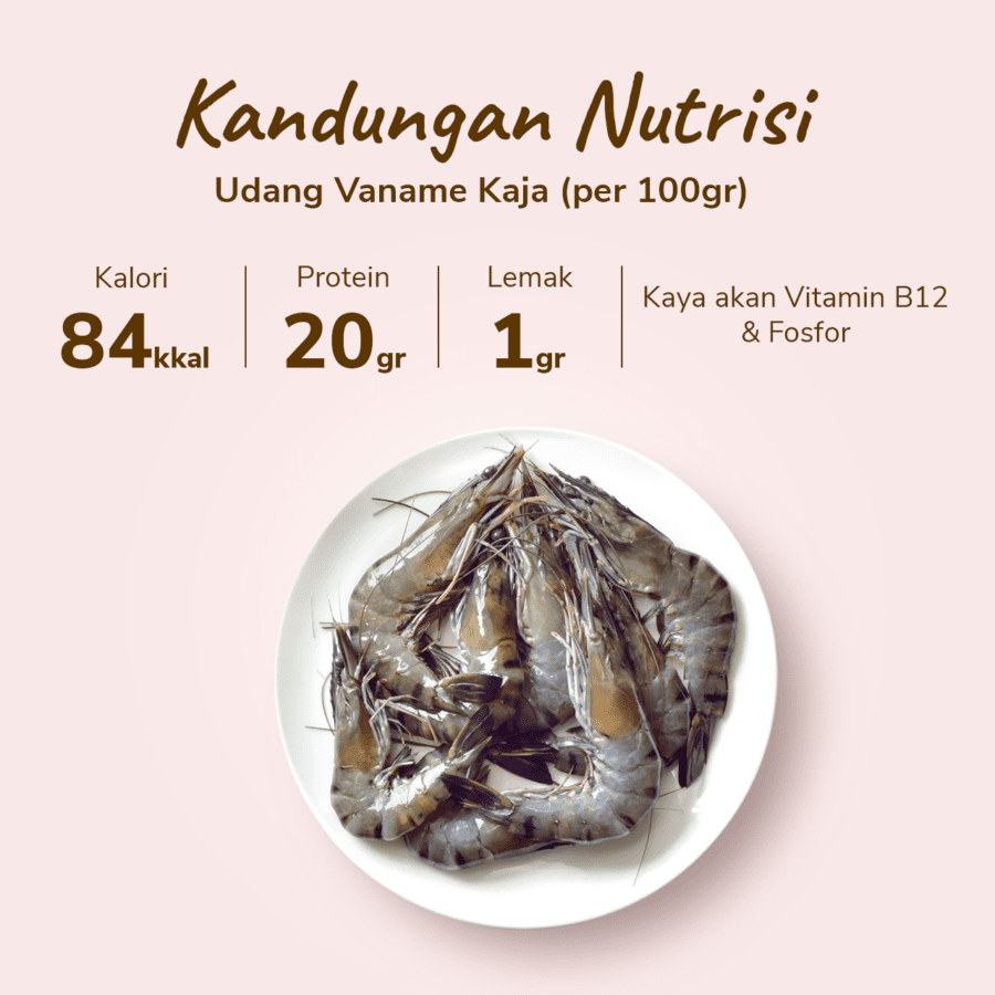 Udang Vaname Utuh Astro Farm 500gram