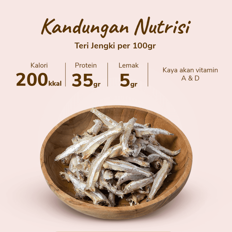 Ikan Teri Jengki 100gram