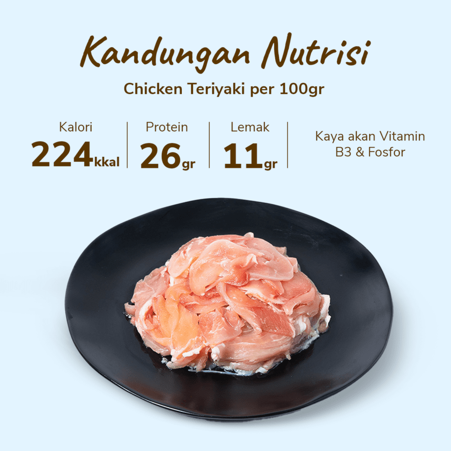 Chicken Teriyaki Astro Farm 250gram