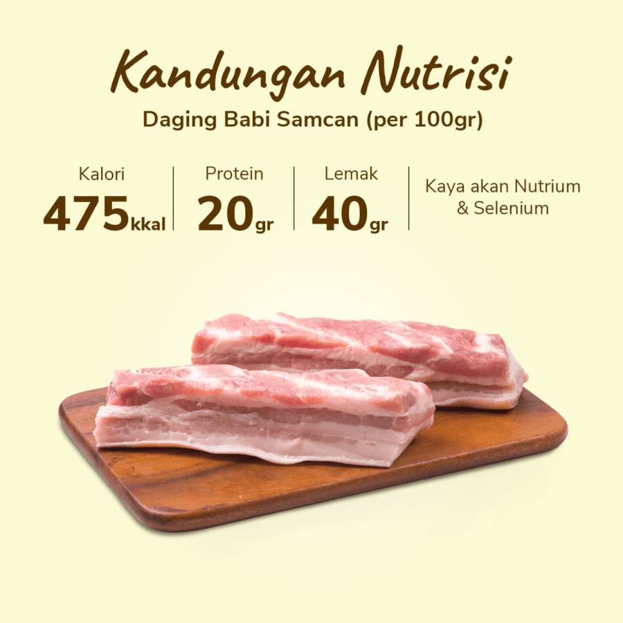 Samcan Daging Babi 1kg