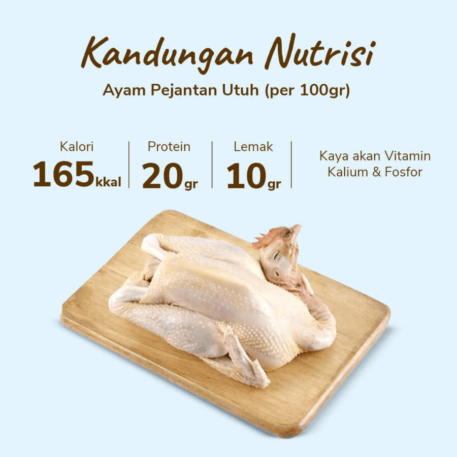 Ayam Pejantan Utuh 600-700gram