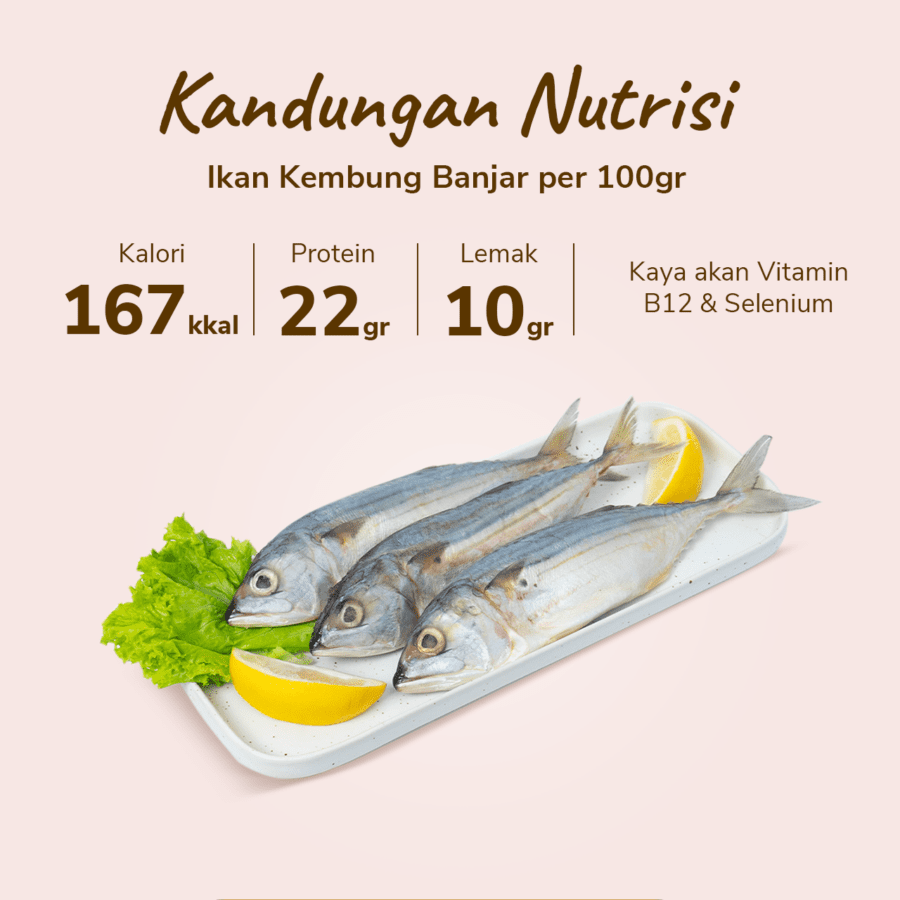 Ikan Kembung Banjar 400gram