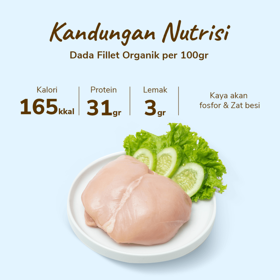 Dada Boneless Organik Berkah Chicken 500gram
