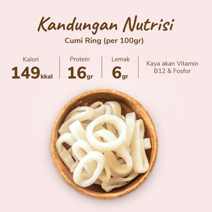 Cumi Ring Astro Farm 500gram