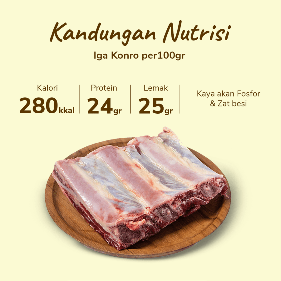 Iga Konro Import 500gram