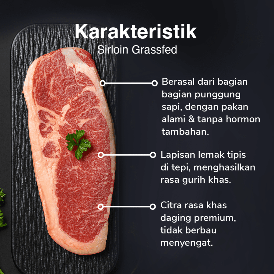 Sirloin Grassfed 200gram