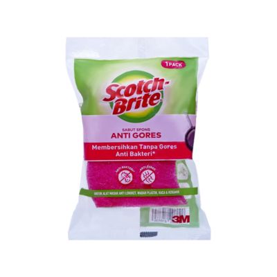 Scotch Brite Spons Cuci Piring Anti Gores