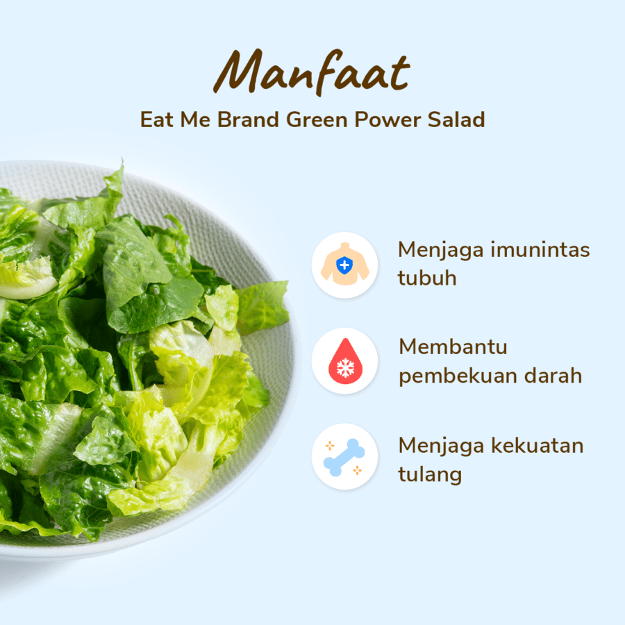 Eat Me Brand Green Power Salad 1pcs