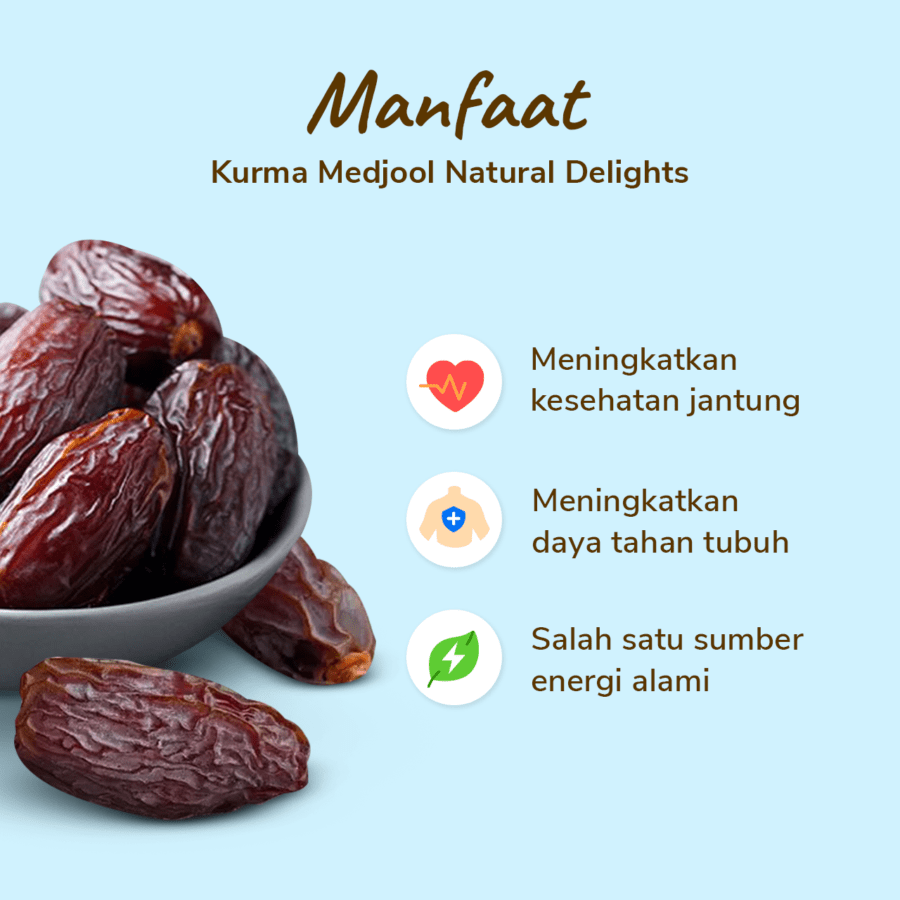 Natural Delights Premium Kurma Medjool 227gram