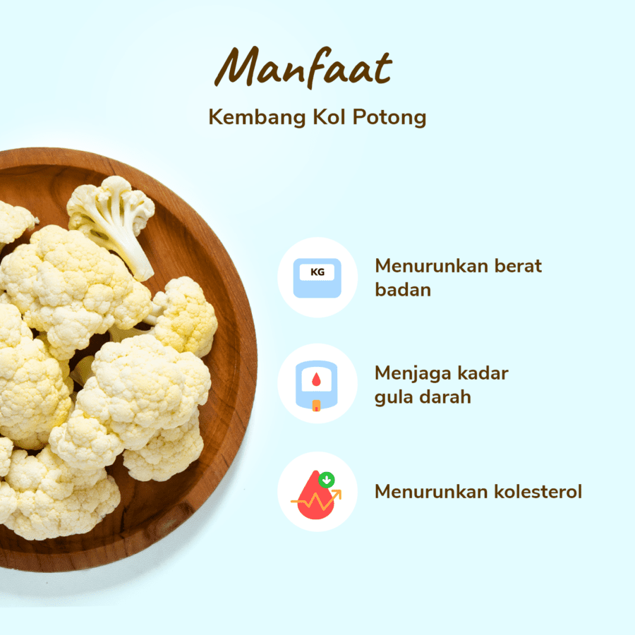 Kembang Kol Potong Astro Farm