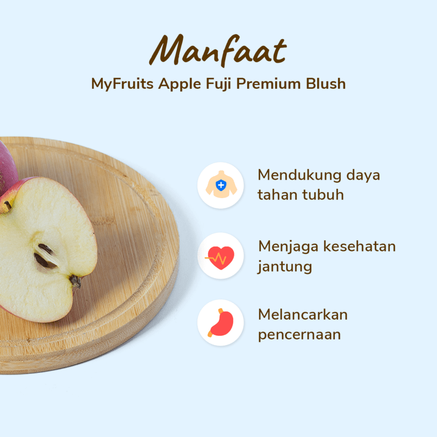 MyFruits Apple Fuji Premium Blush 2pcs