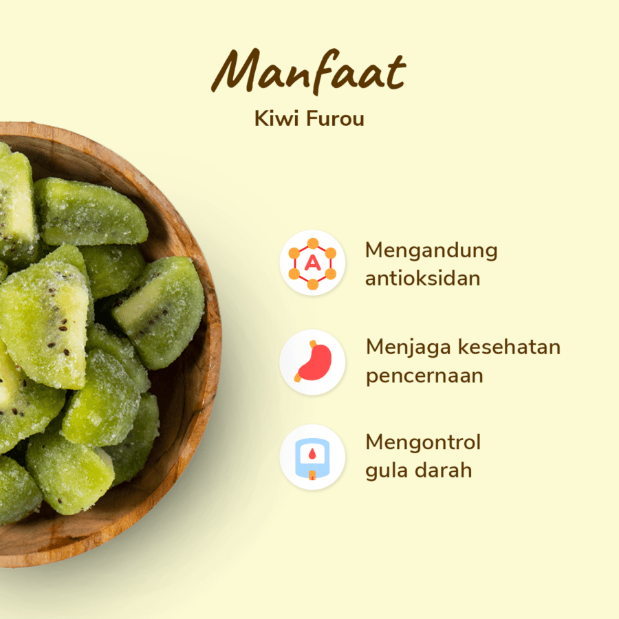 Furou Kiwi Frozen IQF 450gram