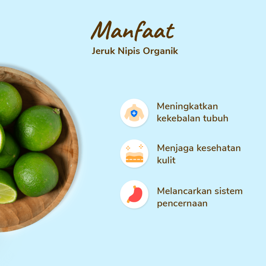 Jeruk Nipis Organik Astro Farm 200gram