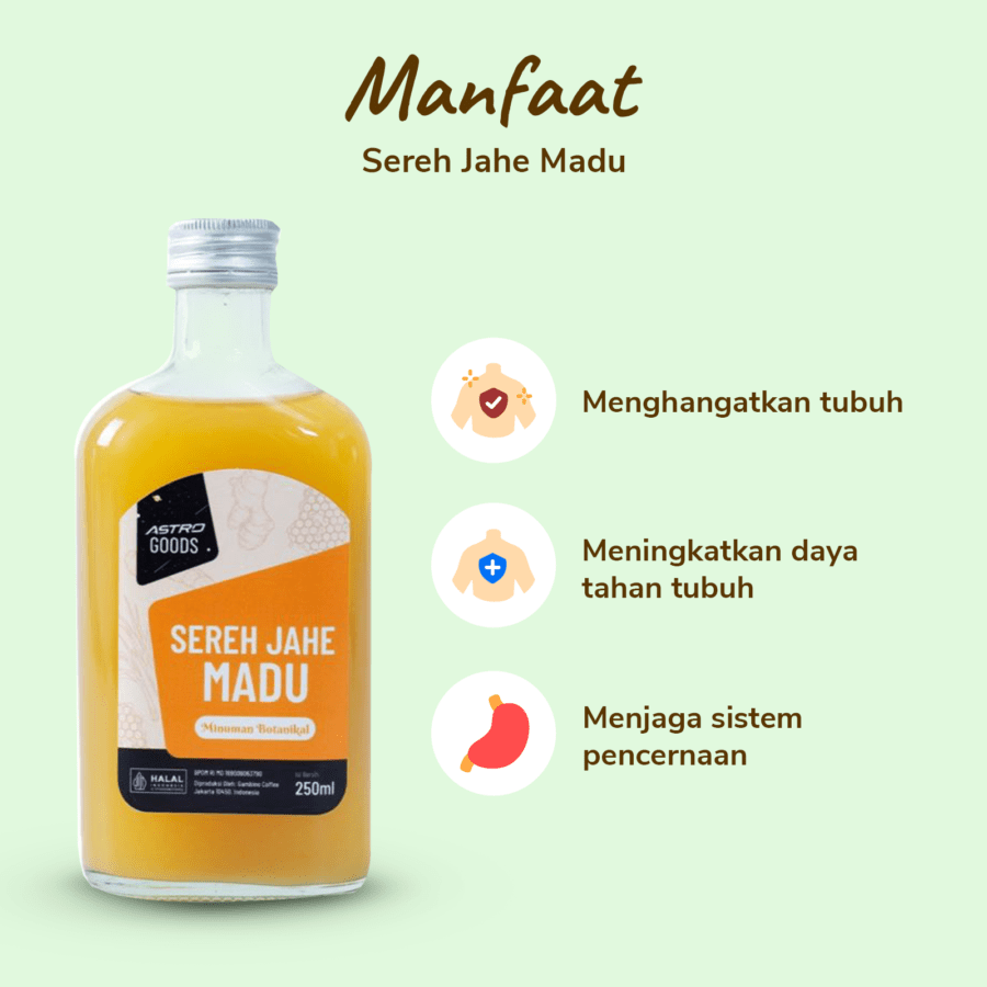 Sereh Jahe Madu Astro Goods 250ml
