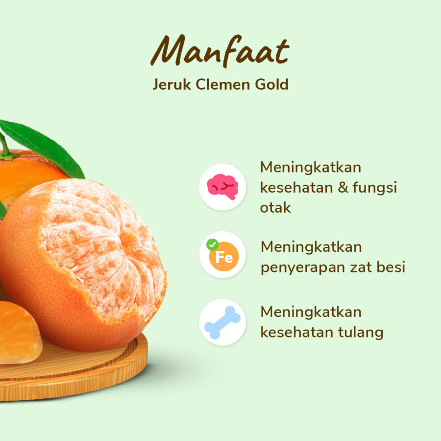 Jeruk Clemen Gold  Astro Farm 900-1000gram