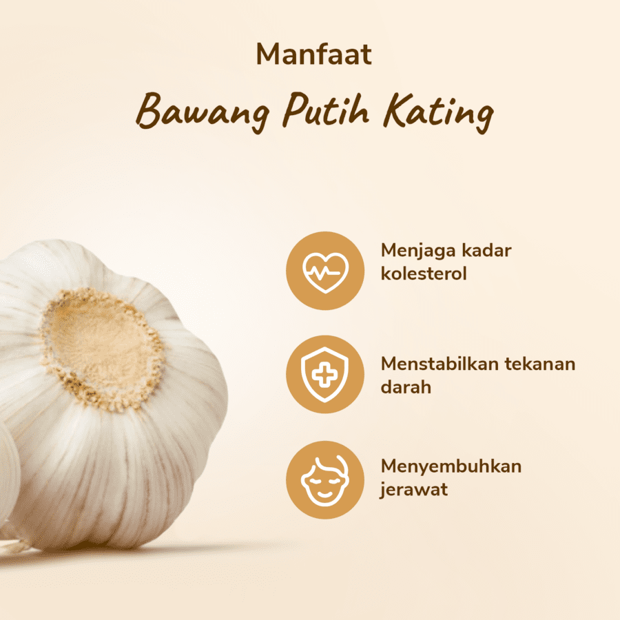 Bawang Putih Kating Astro Farm 100gram