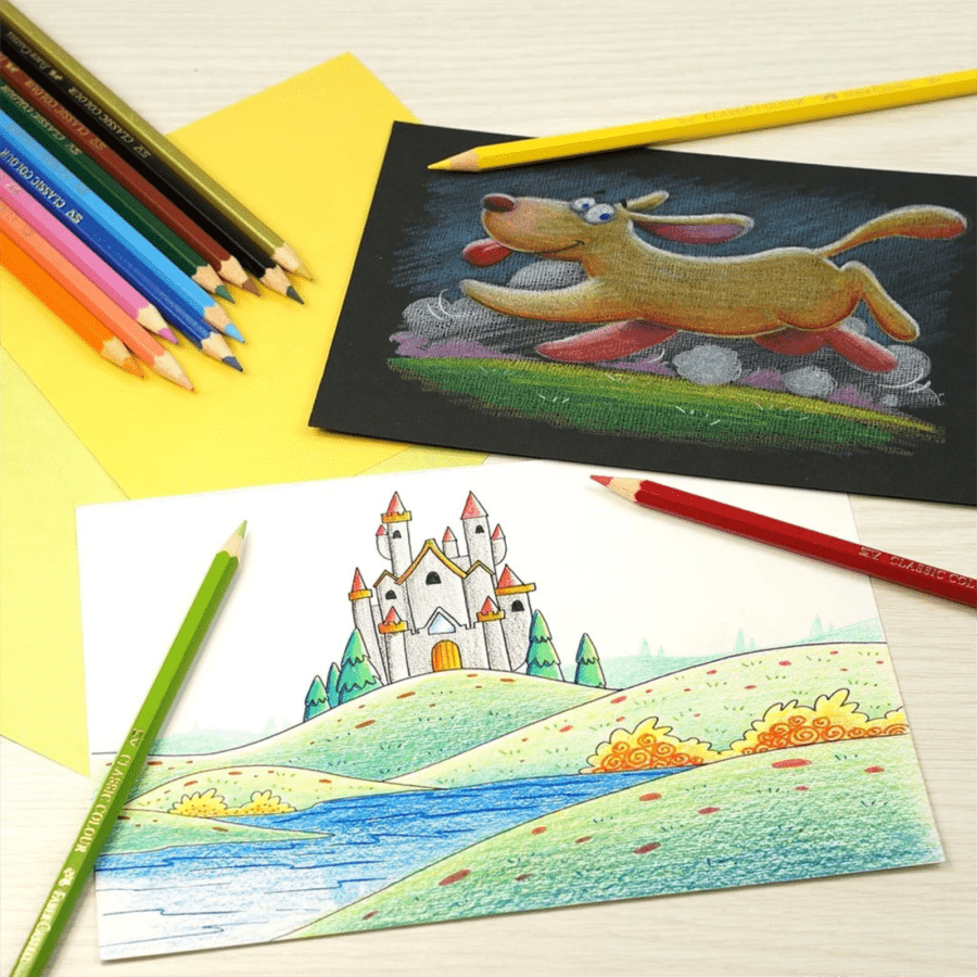 Faber-Castell Classic Colour Pencils 12pcs