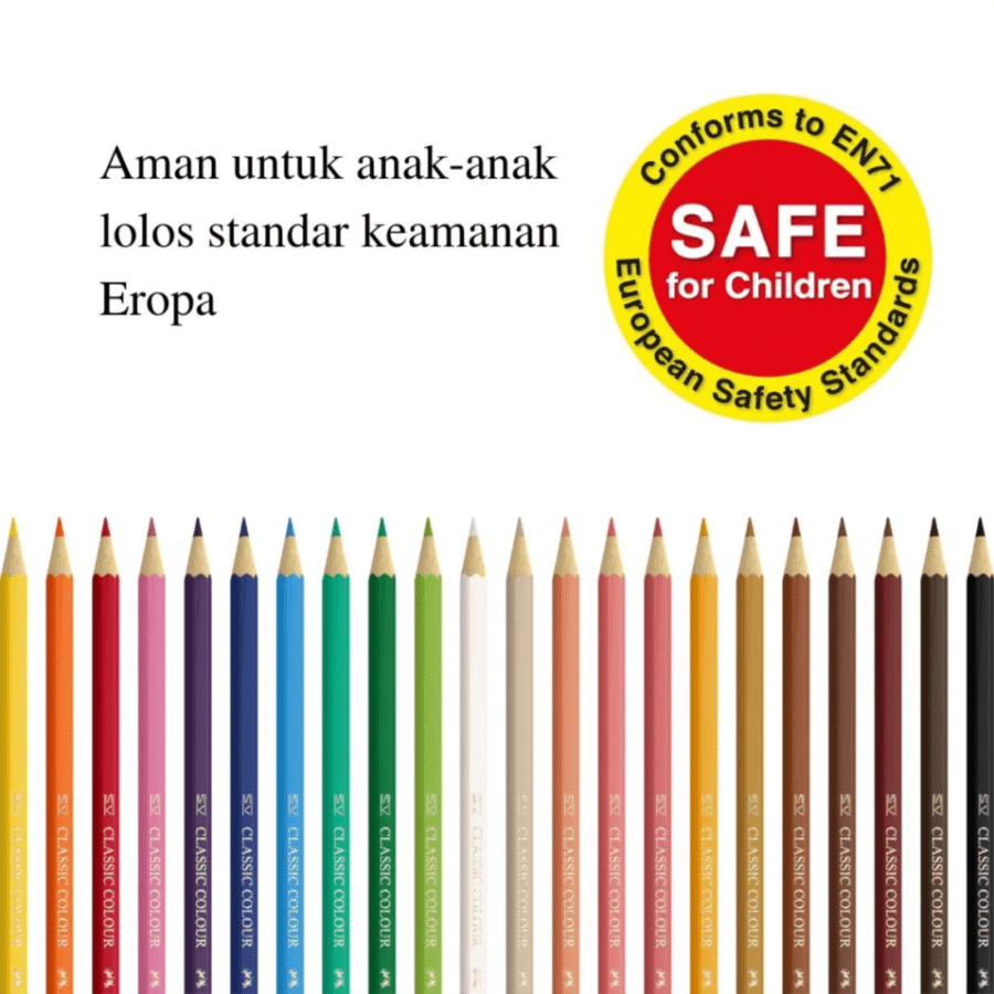 Faber-Castell Classic Colour Pencils 12pcs
