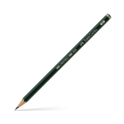 Faber-Castell Pencil 2B 9000 Black