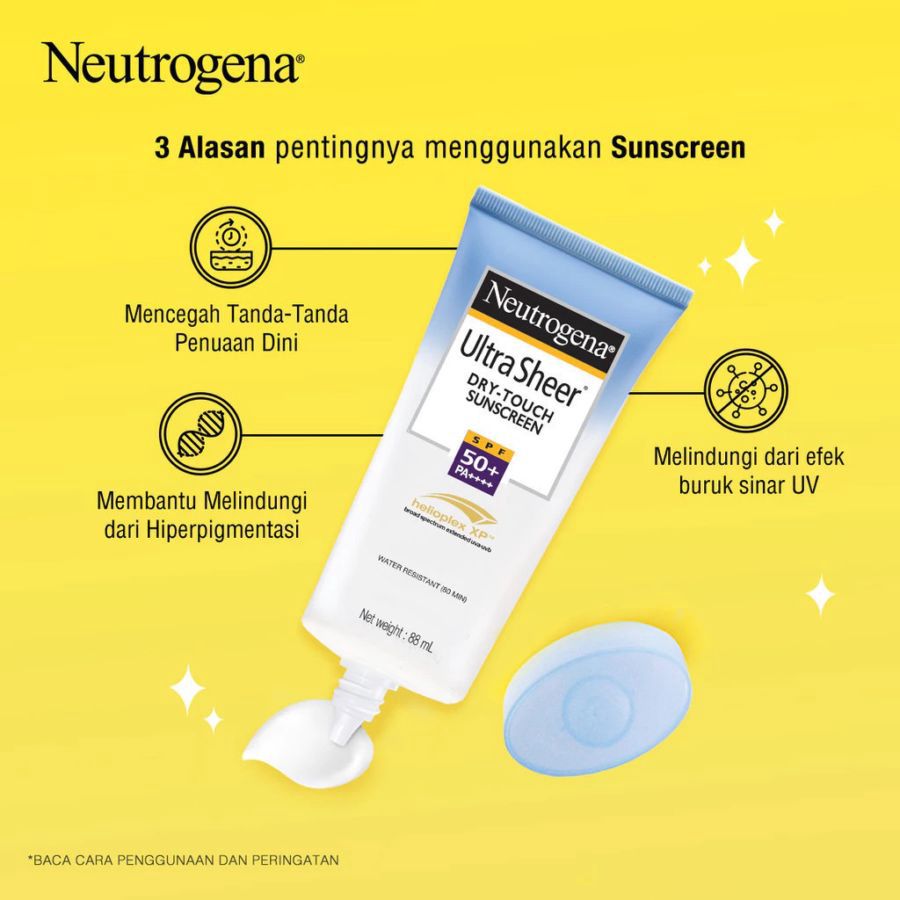 Neutrogena Ultra Sheer Dry Touch Sunscreen SPF 50+ PA+++ 88ml