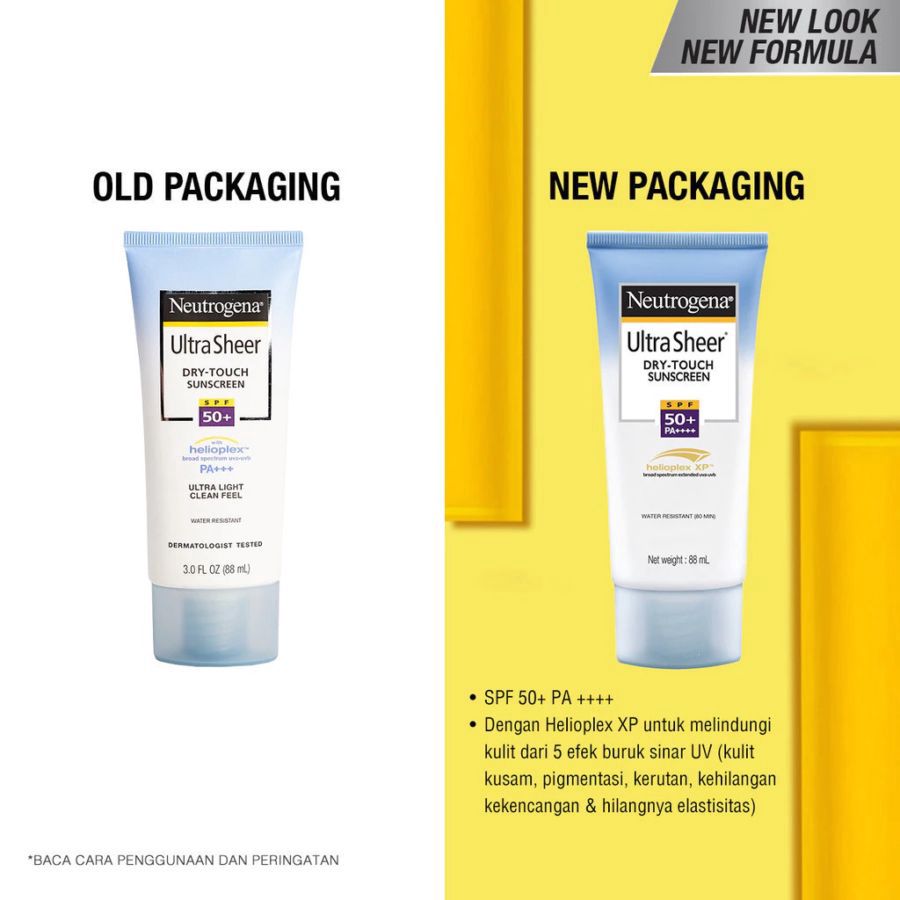 Neutrogena Ultra Sheer Dry Touch Sunscreen SPF 50+ PA+++ 88ml