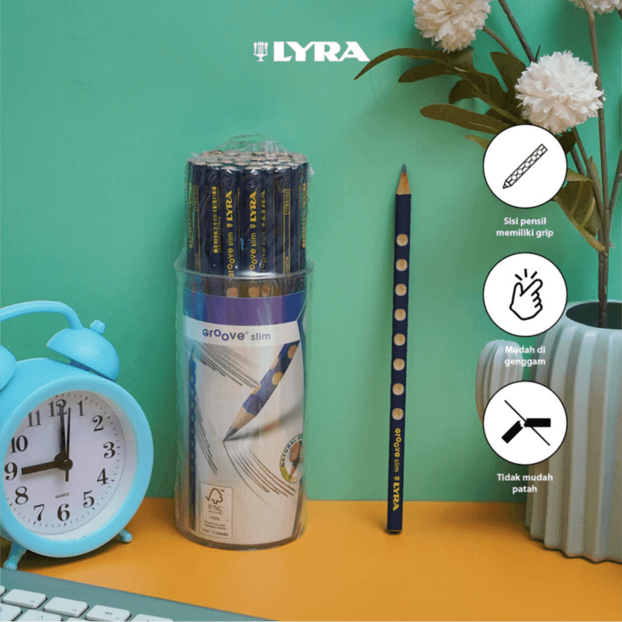 Lyra Groove Slim Graphite Pensil HB 1pcs