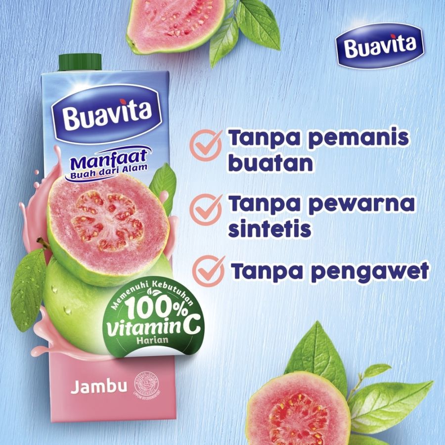 Buavita Jus Jambu 1000ml