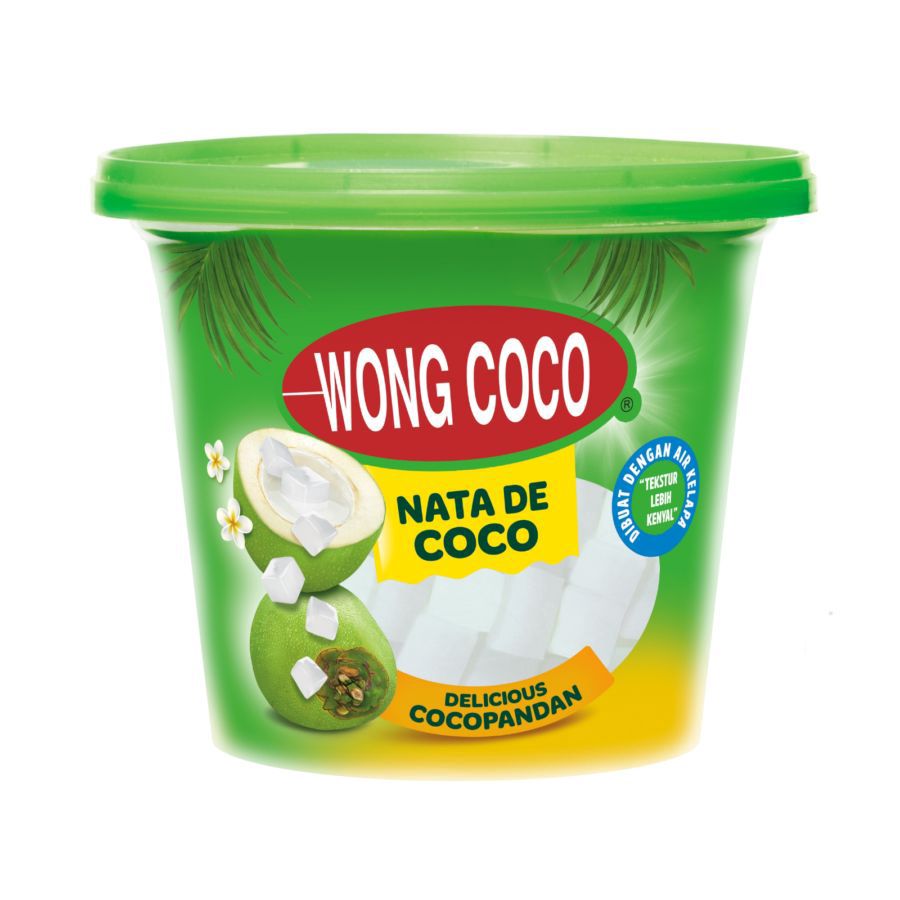 Wong Coco Sari Kelapa Cubes Cocopandan Nata de Coco 1000gram