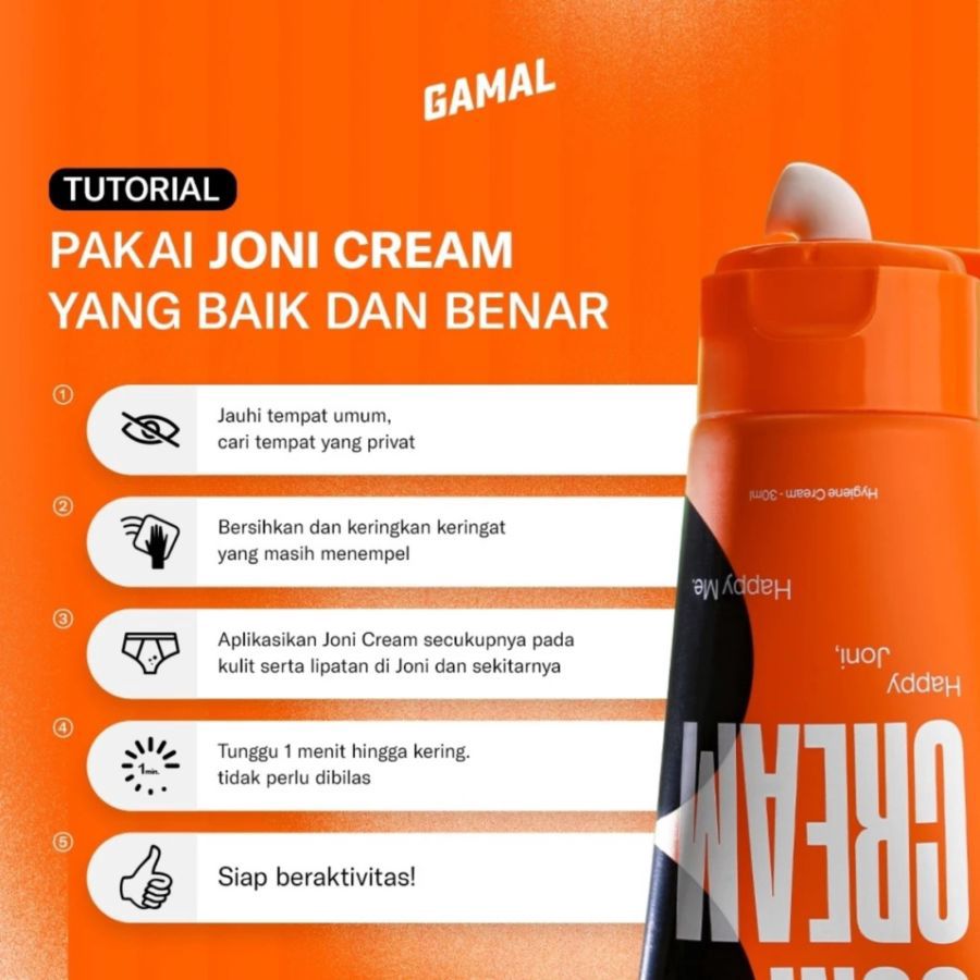 GAMAL Joni Hygiene Cream 30ml