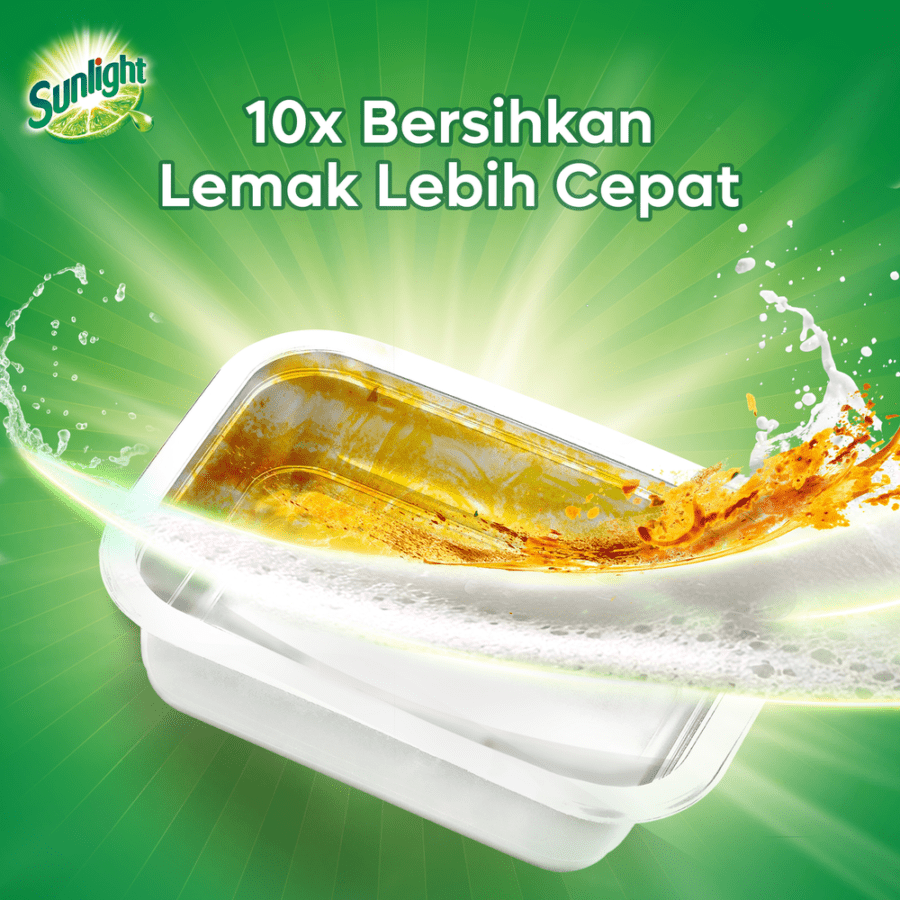 Sunlight Jeruk Nipis Cairan Pencuci Piring Refill 610gram