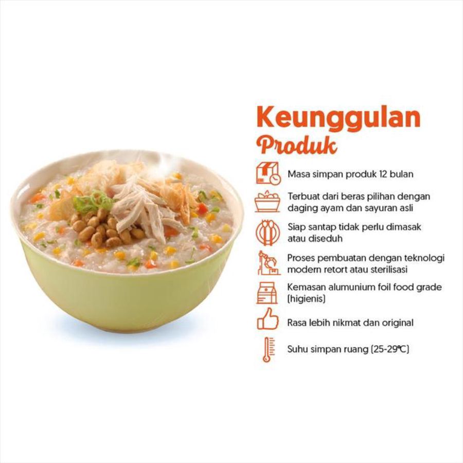 KIMBO Kitchen Bubur Ayam 250gram