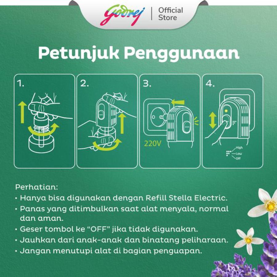 Stella Electric Loving Jasmine Pengharum Ruangan Refill 25ml