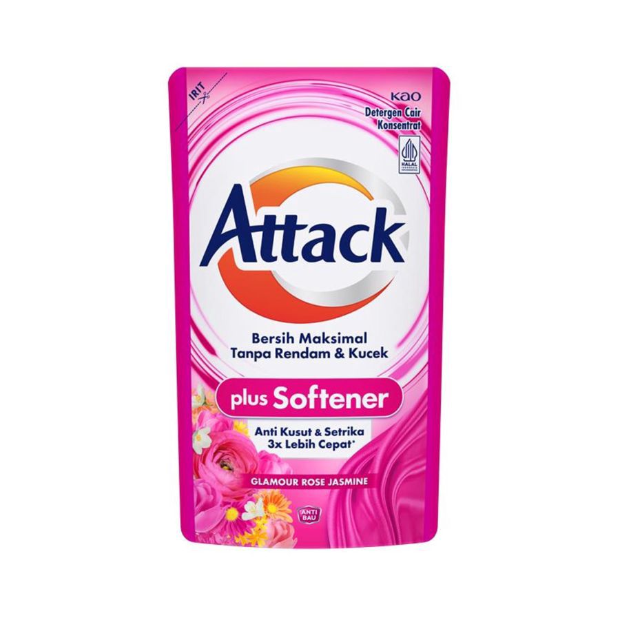 Attack Plus Softener Deterjen Cair 750ml